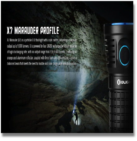 OLIGHT X7 MARAUDER